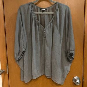 L Express sheer top, excellent condition